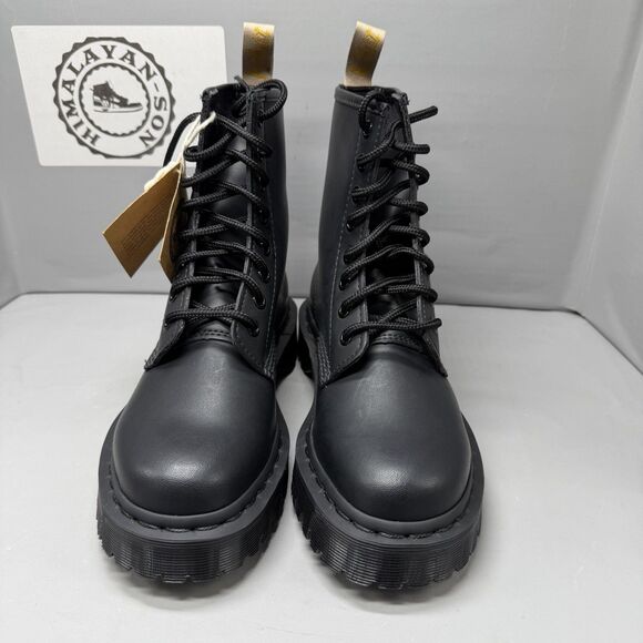 Dr. Martens MONO Leather Doc 27032 BLACK SMOOTH UNISEX Men Sz 4 Women Sz 5 NEW main image 12